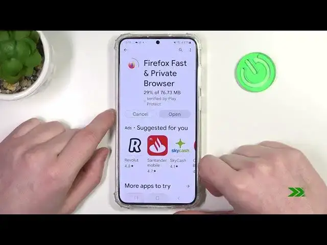 'Video thumbnail for How To Get Firefox Browser on Samsung Galaxy S23 + / How to install firefox on Samsung Galaxy S23 +'