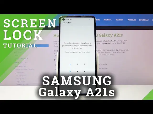 'Video thumbnail for How to Change Lock Method in SAMSUNG Galaxy A21s – Set Up New screen Lock'