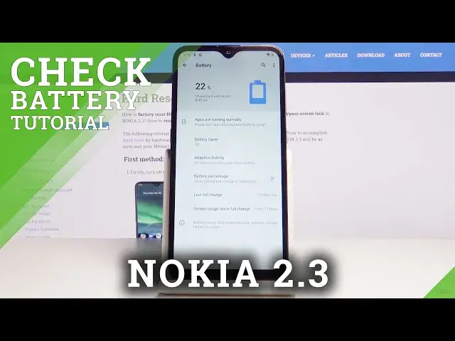 Video thumbnail for How to Check Battery Percentage on NOKIA 2.3 – Battery Level