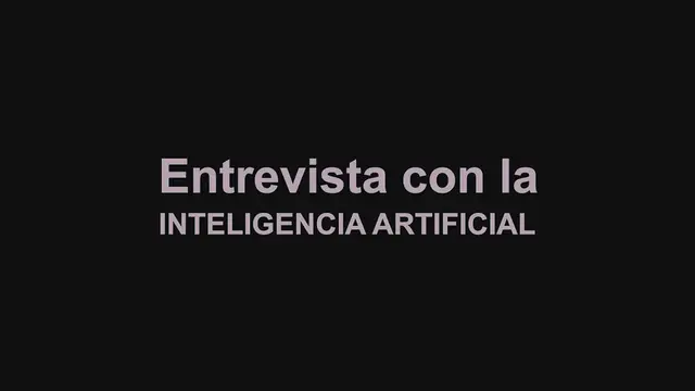 'Video thumbnail for Conversación con la Inteligencia Artificial'