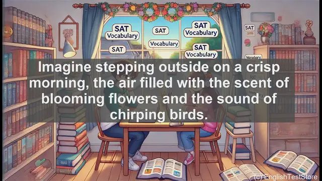 Video thumbnail for 5000 Must Know SAT Vocabulary - SAT Vocabulary: Understanding 'Vernal' - A Springtime Adjective