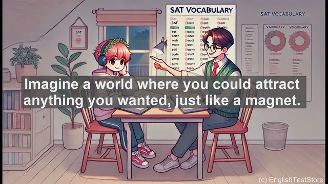Video thumbnail for 5000 Must Know SAT Vocabulary - Magnetize: The Power of Attraction in Language