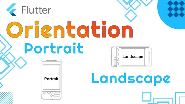 Video thumbnail for How to set Flutter Orientation Portrait & Landscape