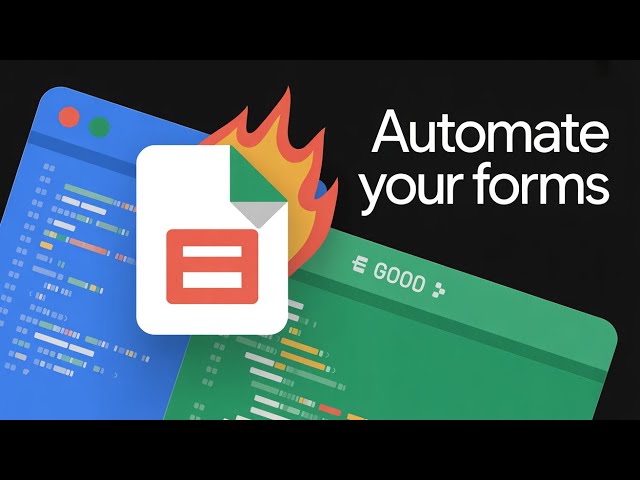Video thumbnail for Google Apps Script to Submit HTML5 Form Data to Google Sheets in Browser Using Javascript