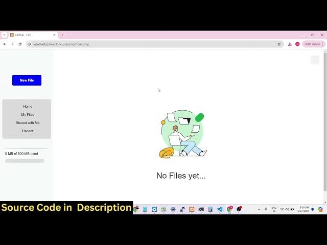 Video thumbnail for Build a Google Drive Clone Using PHP & MySQL Database With Authentication in Browser Using JS