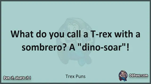 Video thumbnail for Trex - Jokes, Puns, Wordplays, and Laughter