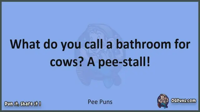 Video thumbnail for Pee - Jokes, Puns, Wordplays, and Laughter