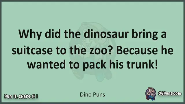 Video thumbnail for Dino - Jokes, Puns, Wordplays, and Laughter