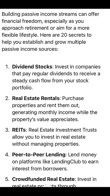 Video thumbnail for 20 Passive Income Secrets