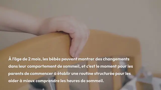Video thumbnail for Comment gérer le sommeil de votre bébé à 2 mois ?