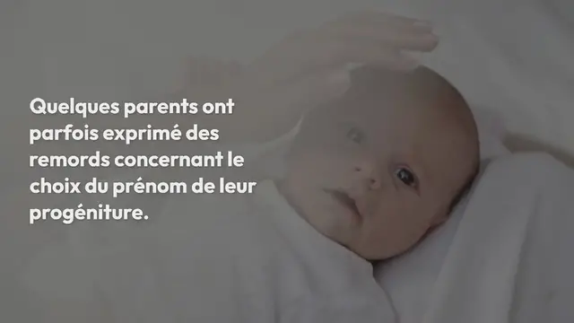 Video thumbnail for Ces 10 prénoms sont les plus regrettants par les parents