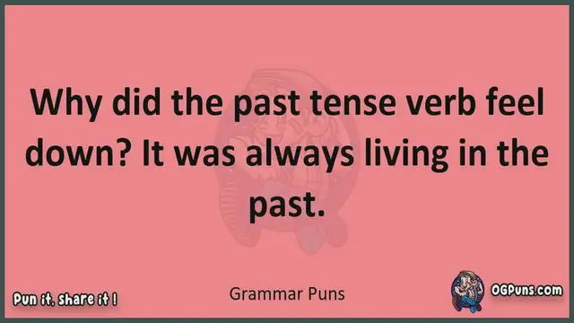 Video thumbnail for Grammar - Jokes, Puns, Wordplays, and Laughter