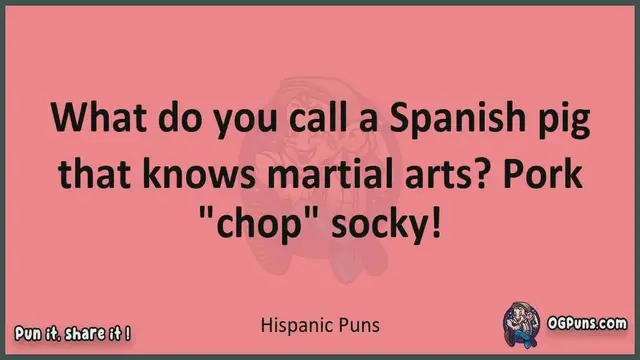 Video thumbnail for Hispanic - Jokes, Puns, Wordplays, and Laughter