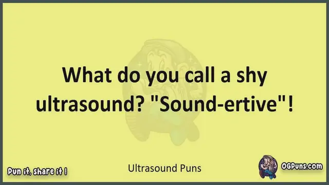 Video thumbnail for Ultrasound - Jokes, Puns, Wordplays, and Laughter