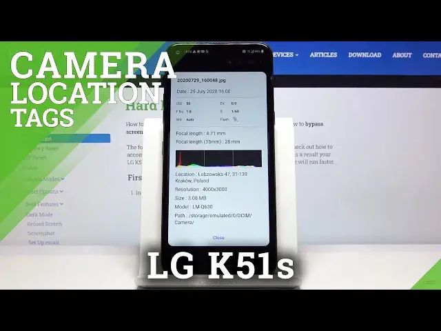 Video thumbnail for How to Turn On Photos Location Mark in LG K51s – Location Tags