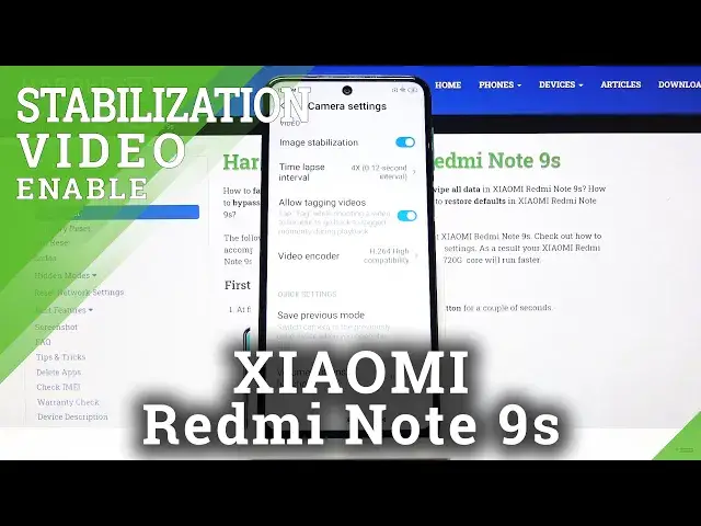 'Video thumbnail for How to Activate Image Stabilization in XIAOMI Redmi Note 9s – Optical Image Stabilization'