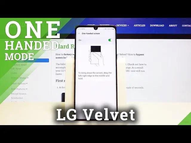 Video thumbnail for How to Activate One Hand Mode on LG Velvet – One-Handed Mode