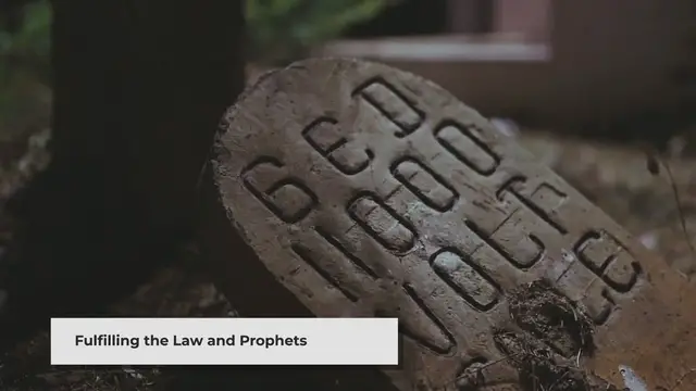 Video thumbnail for The Gospel of Matthew - The Law and the Prophets | Matthew Chapter 5 : 17 - 20