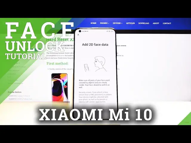 'Video thumbnail for How to Use Face Unlock in XIAOMI Mi 10 – Set Face Unlock'