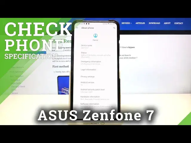 'Video thumbnail for Open Phone Specifications - ASUS Zenfone 7 and Device Info'