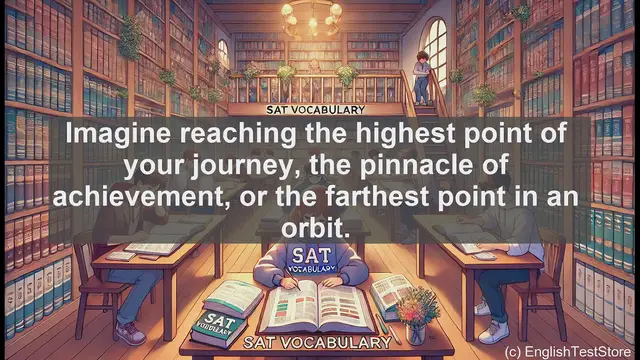 Video thumbnail for 5000 Must Know SAT Vocabulary - Apogee: The Peak of SAT Vocabulary