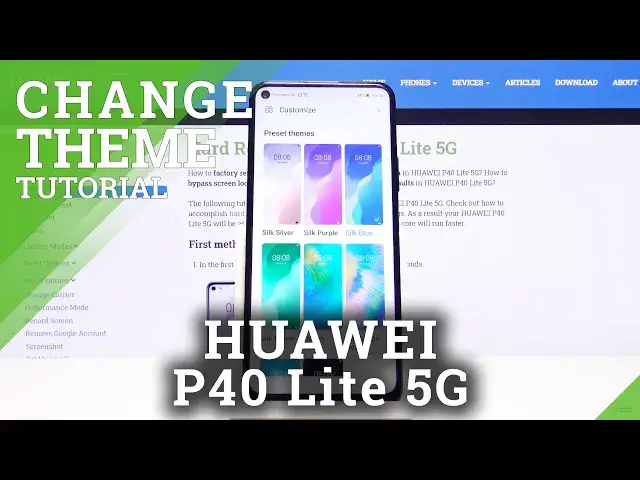'Video thumbnail for Huawei P40 Lite 5G Change Device Theme'