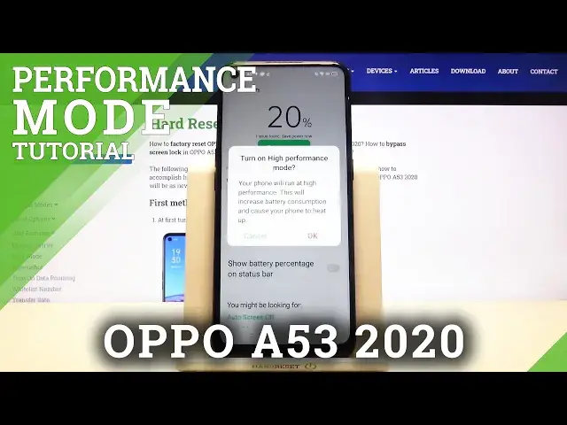 Video thumbnail for OPPO A53 2020 High-Performance Mode – Find High-Performance Option