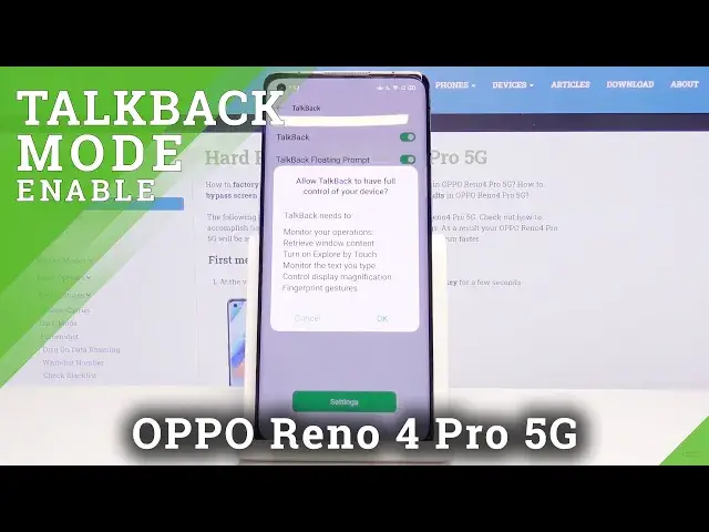 Video thumbnail for How to Use TalkBack in OPPO Reno4 Pro 5G – Activate TalkBack