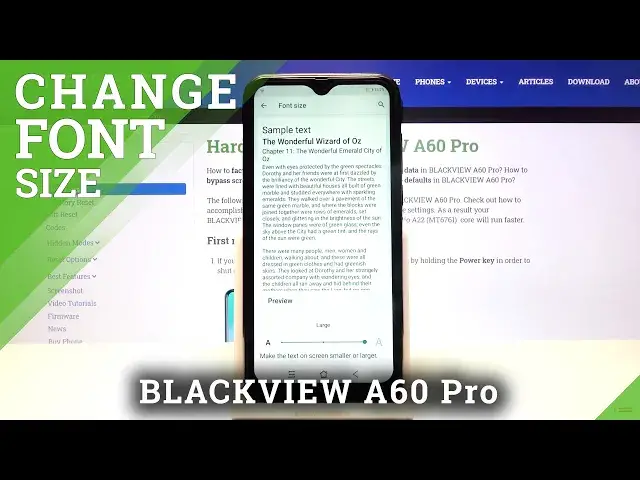 'Video thumbnail for How to Change Font Size in BLACKVIEW A60 Pro – Make Font Larger'