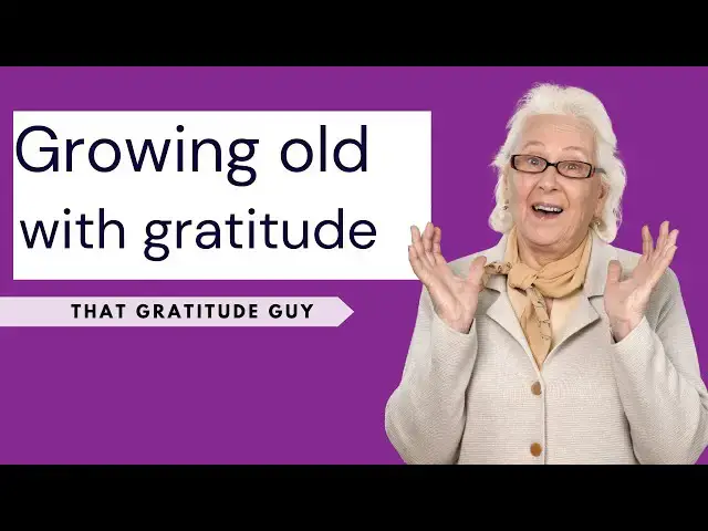 Video thumbnail for Growing old with grace and gratitude| Seniors have ‘deep longing for connection| David george Brooke