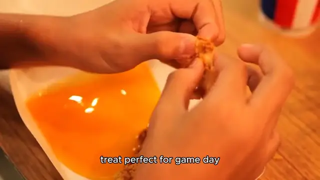 'Video thumbnail for Sticky honey chicken wings '