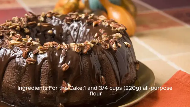 Video thumbnail for Chocolate Drum Cake Recipe