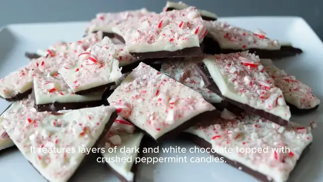 Video thumbnail for peppermint bark recipe