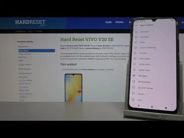 Video thumbnail for How to Check Out Default Alarm Tones on Vivo V20 SE - Alarm Tones Options