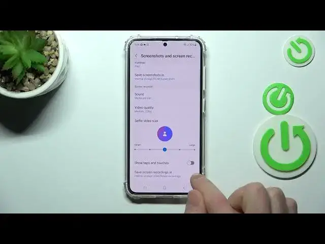 'Video thumbnail for How to Switch On/Off Screen Touches in Screen Recording on SAMSUNG GALAXY S23 - Screen Touches'