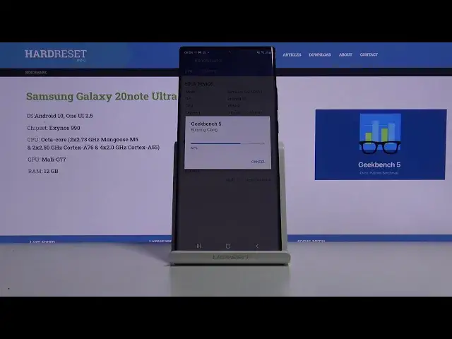 Video thumbnail for Samsung Galaxy Note 20 Ultra in Geekbench Benchmark | Exynos 990 test