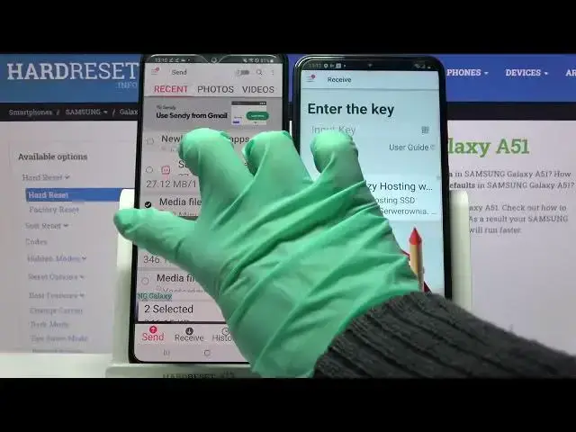 Video thumbnail for Transfer Files From SAMSUNG GALAXY A51 To Samsung Device (Send Anywhere)