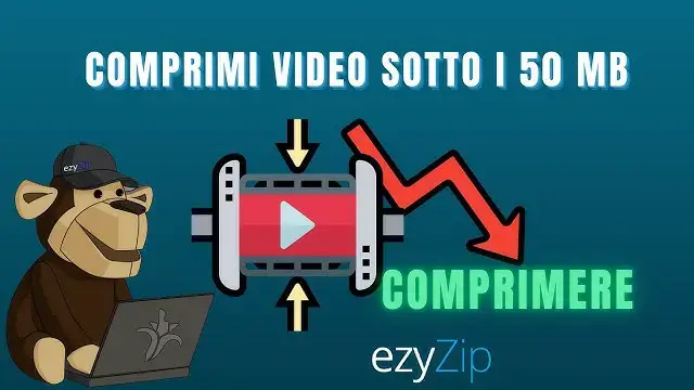 'Video thumbnail for Come Comprimere Video Inferiori a 50 MB Online (Guida Semplice)'