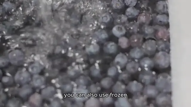 Video thumbnail for Blueberry cobbler recipe