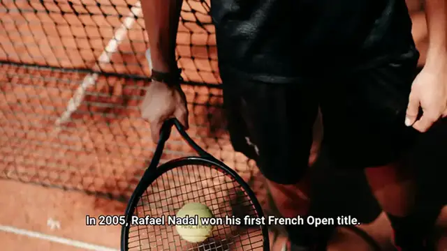 Video thumbnail for nadal french open record