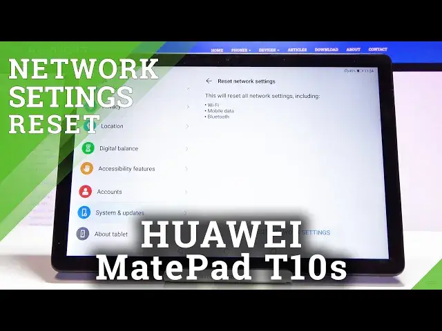 'Video thumbnail for How to Reset Network Settings on HUAWEI MatePad T10s - Restore Network Settings'