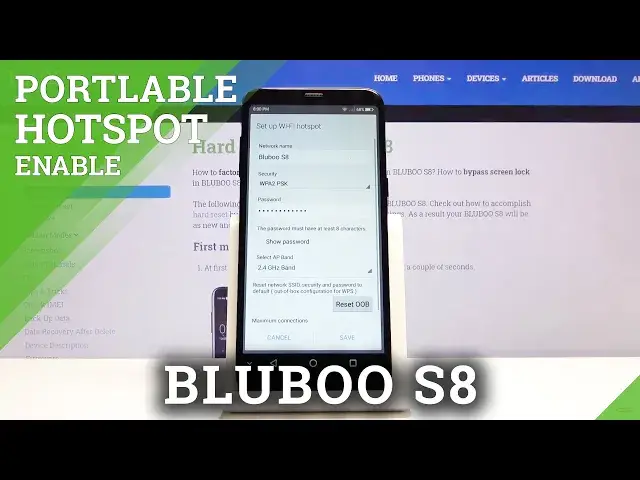 Video thumbnail for How to Create Portable Hotspot in BLUBOO S8 – Find Hotspot Settings