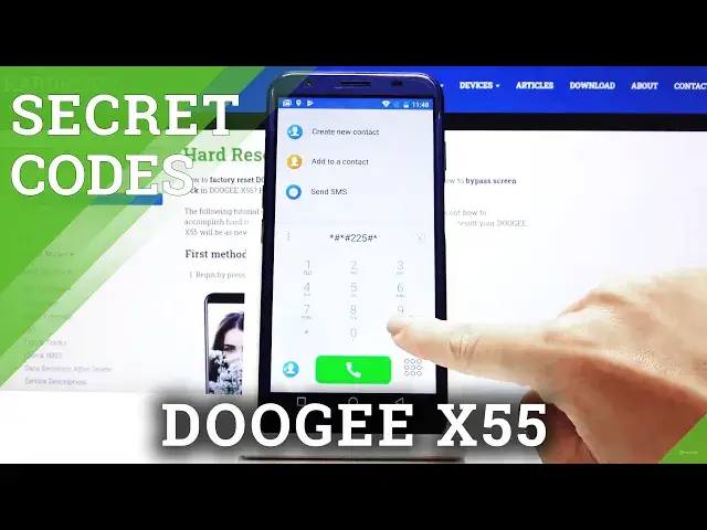 'Video thumbnail for Secret Codes in DOOGEE X55 – Hidden Modes / Features'