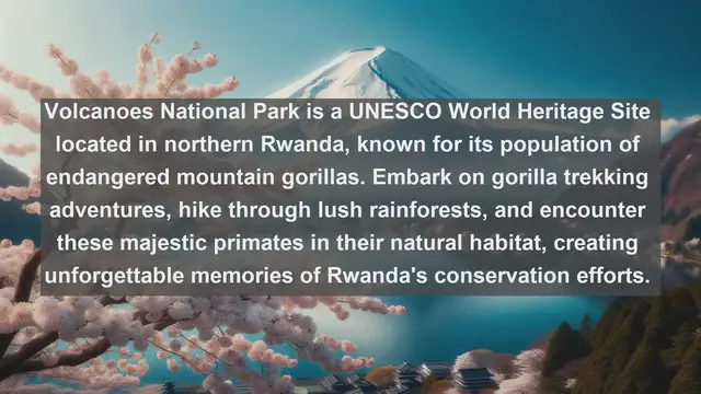 Video thumbnail for Discover the Splendors of Rwanda: Top 10 Must-Visit Destinations in the Heart of Africa