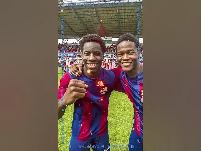 Video thumbnail for EBRIMA TUNKARA EMPATA UN RÉCORD DE LAMINE YAMAL