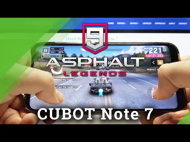 Video thumbnail for Asphalt 9 Gameplay on CUBOT Note 7 – Gaming Quality Test