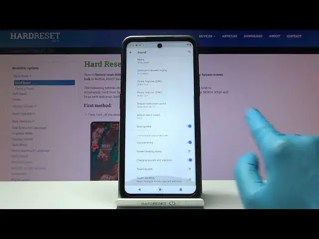 'Video thumbnail for How to Activate Touch Vibrations on NOKIA XR20 – Adjust Vibration Settings'