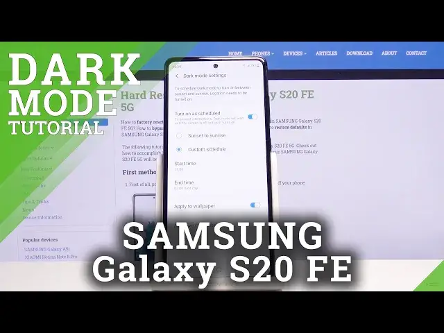 'Video thumbnail for Dark Mode SAMSUNG Galaxy S20 FE 5G'