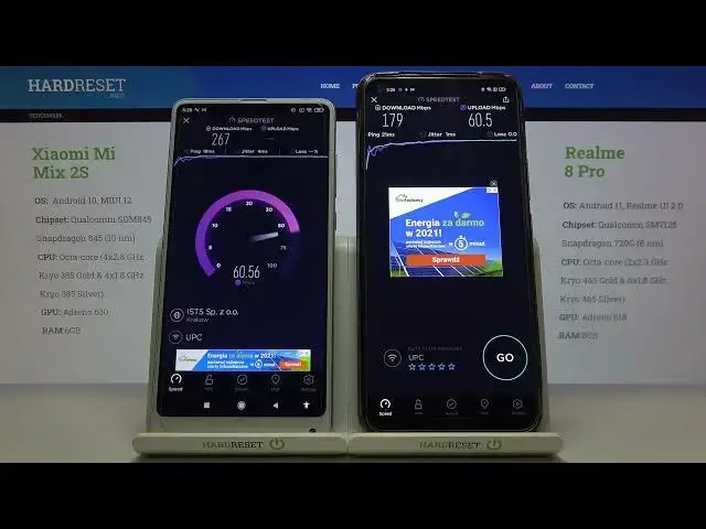 'Video thumbnail for REALME 8 Pro vs XIAOMI Mi Mix 2 - WiFi Speed Test App'