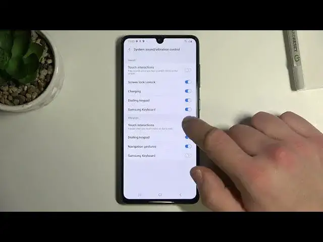 'Video thumbnail for How to Enable / Disable Touch Vibration on SAMSUNG Galaxy A41'